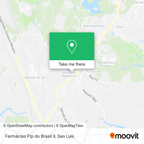 Farmácias Ftp do Brasil II map