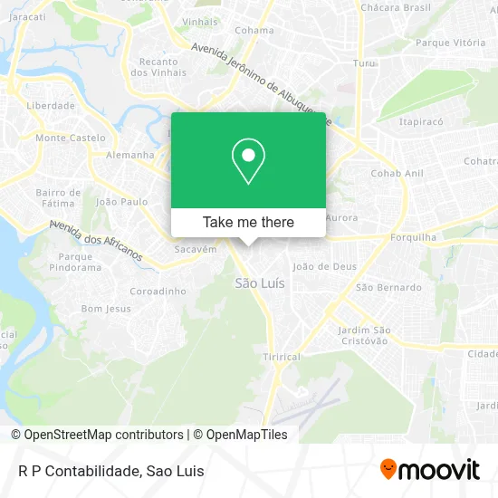 R P Contabilidade map