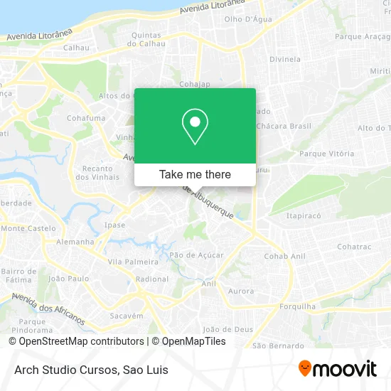 Arch Studio Cursos map