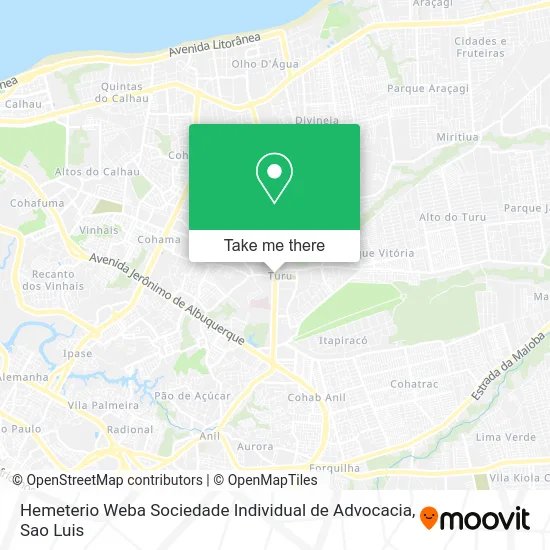 Hemeterio Weba Sociedade Individual de Advocacia map