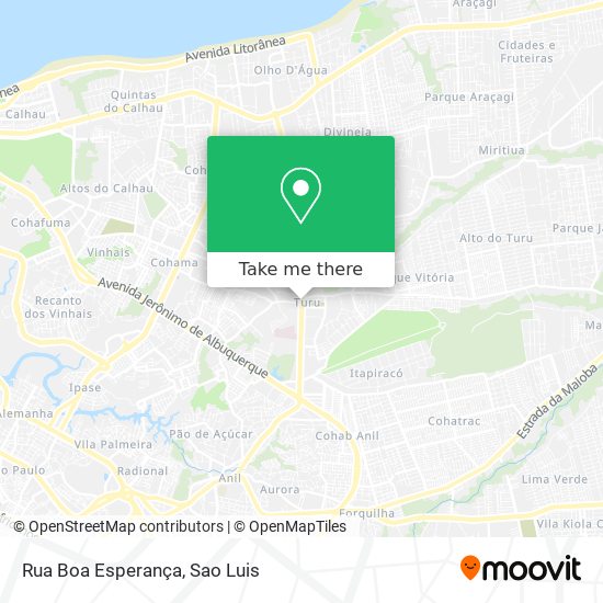 Rua Boa Esperança map