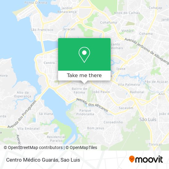 Centro Médico Guarás map