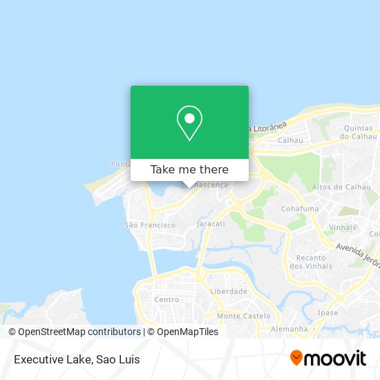 Executive Lake map