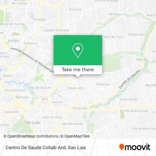 Centro De Saude Cohab-Anil map