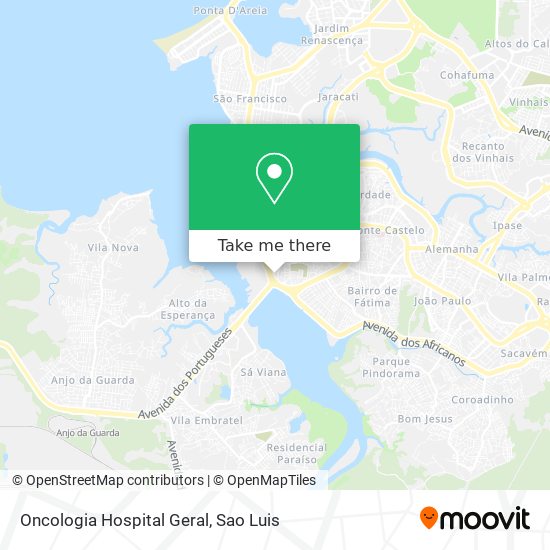 Oncologia Hospital Geral map