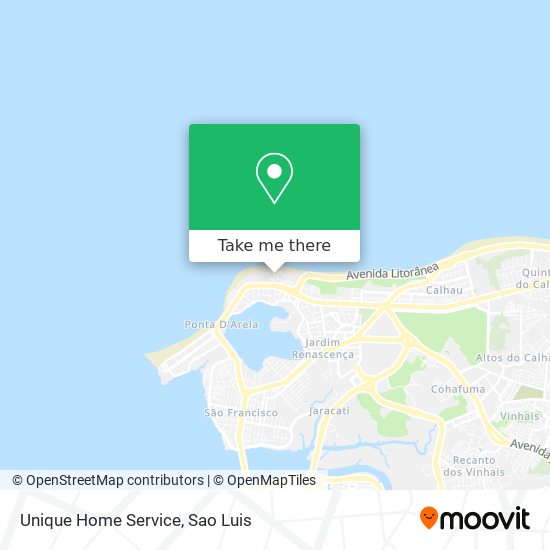 Mapa Unique Home Service