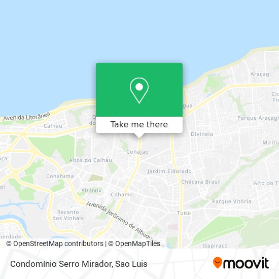Condomínio Serro Mirador map