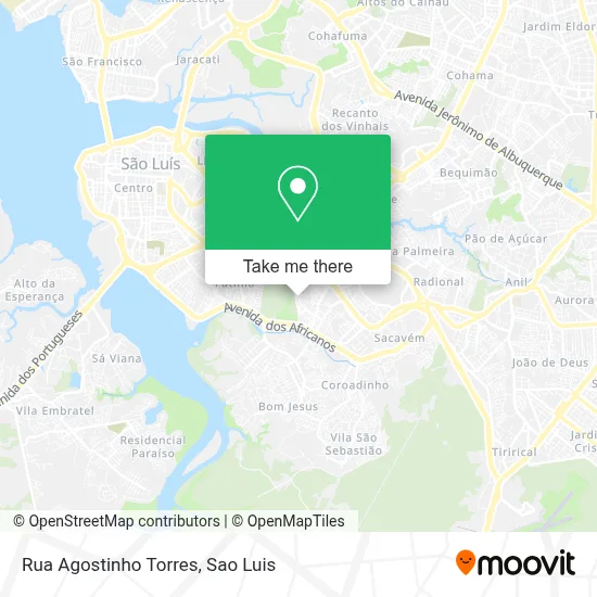 Rua Agostinho Torres map