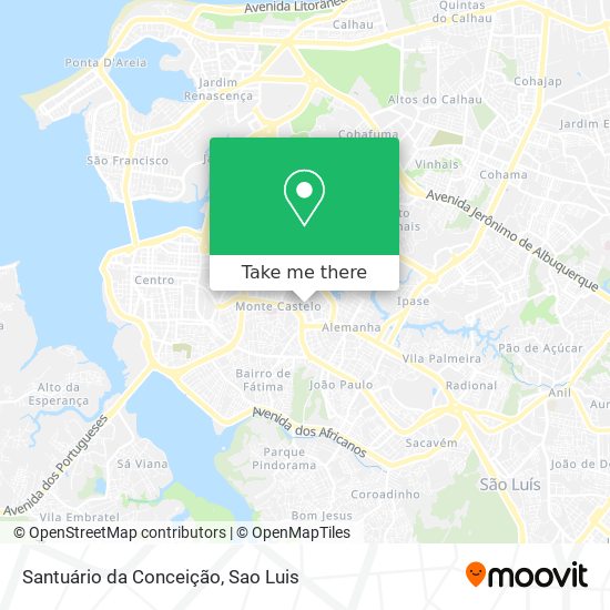 Santuário da Conceição map