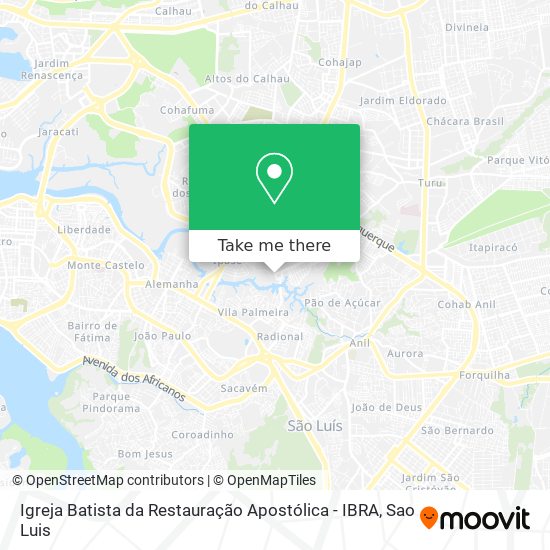 Igreja Batista da Restauração Apostólica - IBRA map