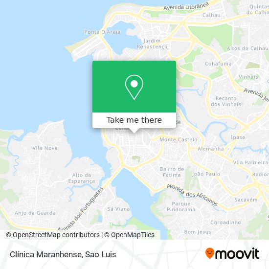 Clínica Maranhense map