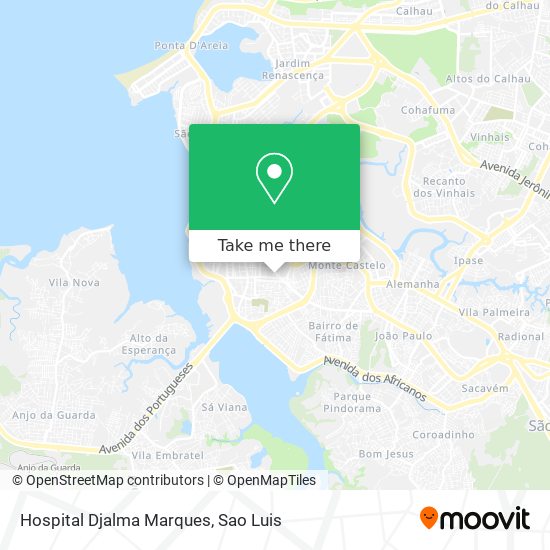 Hospital Djalma Marques map