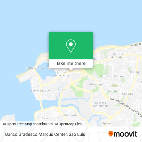 Banco Bradesco Marcus Center map