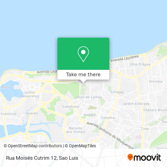 Rua Moisés Cutrim 12 map