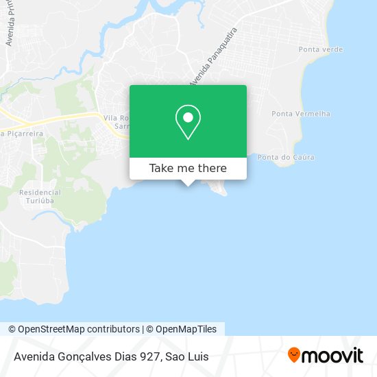 Avenida Gonçalves Dias 927 map