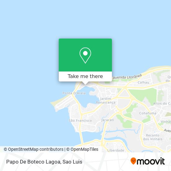 Papo De Boteco Lagoa map