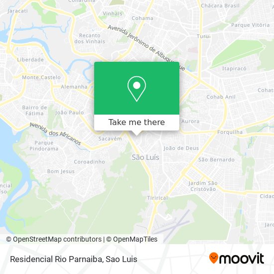 Residencial Rio Parnaiba map
