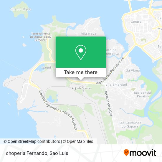 choperia Fernando map