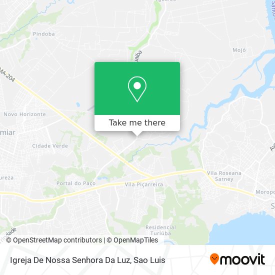 Igreja De Nossa Senhora Da Luz map
