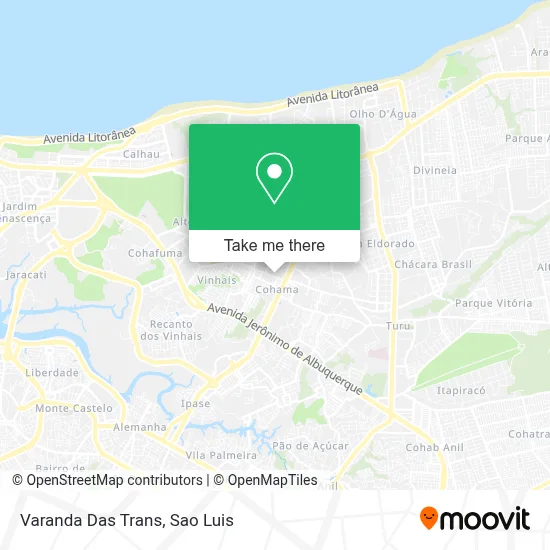 Varanda Das Trans map