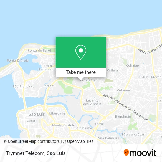 Trymnet Telecom map