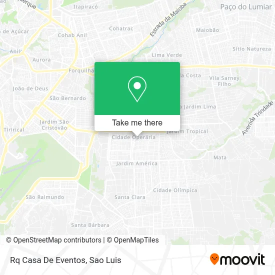 Rq Casa De Eventos map