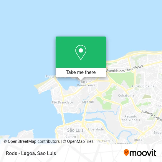 Rods - Lagoa map