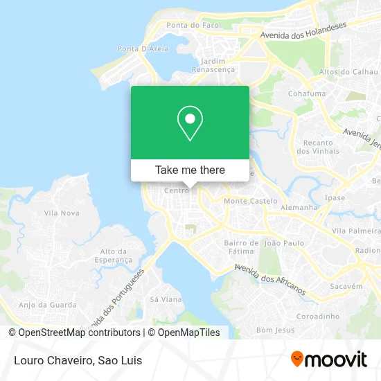 Louro Chaveiro map