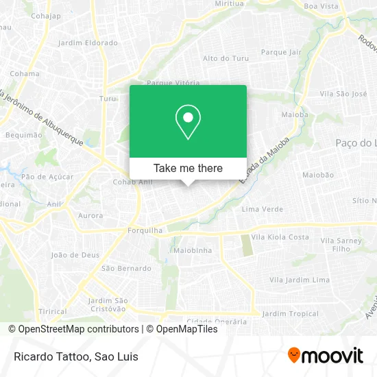 Ricardo Tattoo map