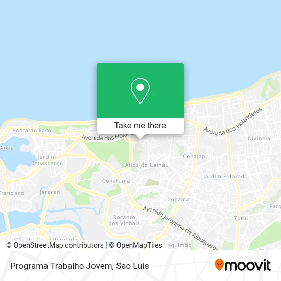 Programa Trabalho Jovem map