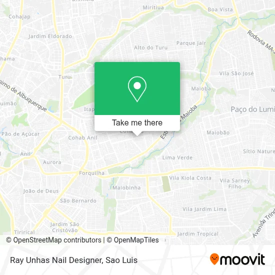 Ray Unhas Nail Designer map