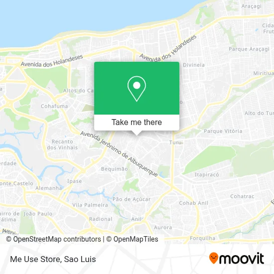 Me Use Store map