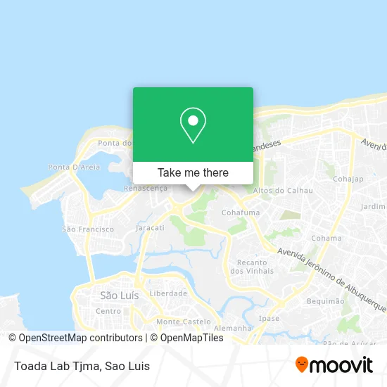 Toada Lab Tjma map