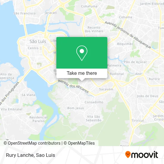 Rury Lanche map
