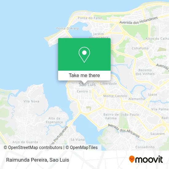 Raimunda Pereira map