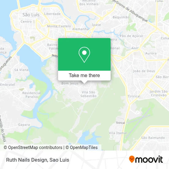 Ruth Nails Design map