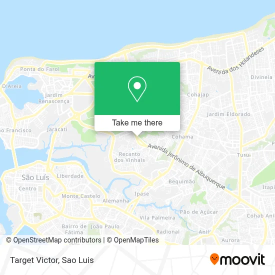 Target Victor map