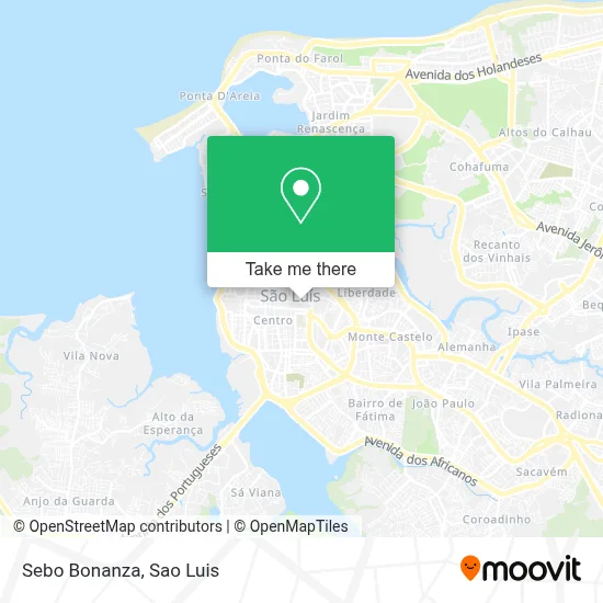 Sebo Bonanza map