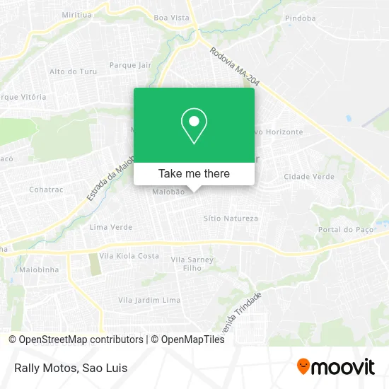 Rally Motos map