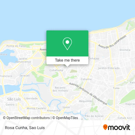 Rosa Cunha map