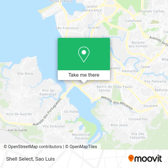 Shell Select map