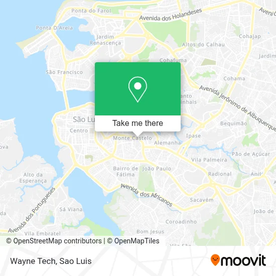 Wayne Tech map