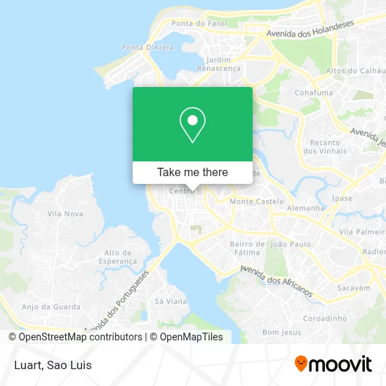 Luart map
