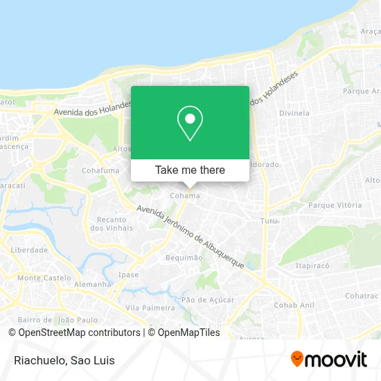 Riachuelo map