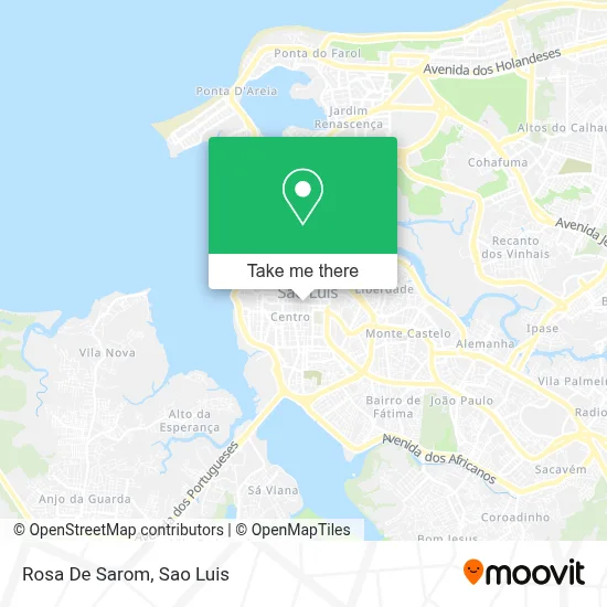 Rosa De Sarom map