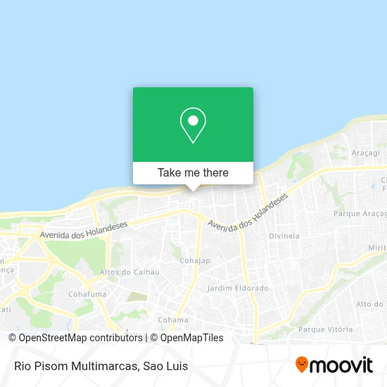 Rio Pisom Multimarcas map