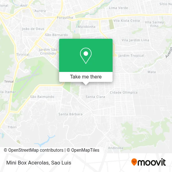 Mini Box Acerolas map