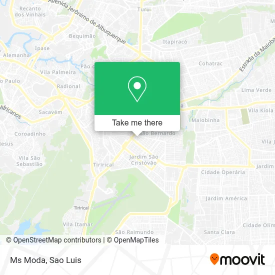 Ms Moda map