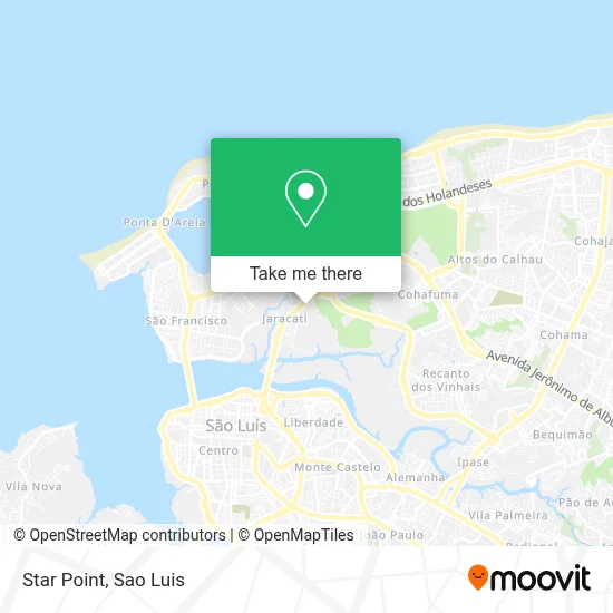 Star Point map