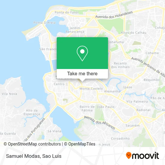 Samuel Modas map